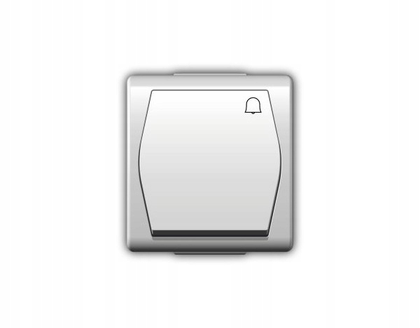 Sonnette ronde saillie étanche IP44 10A 660686 1005-00