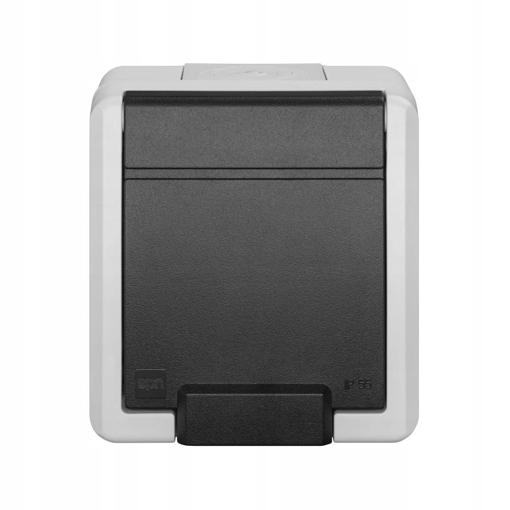 Prise simple étanche IP55 en saillie grise AQUANT 2K EPN 5041-10