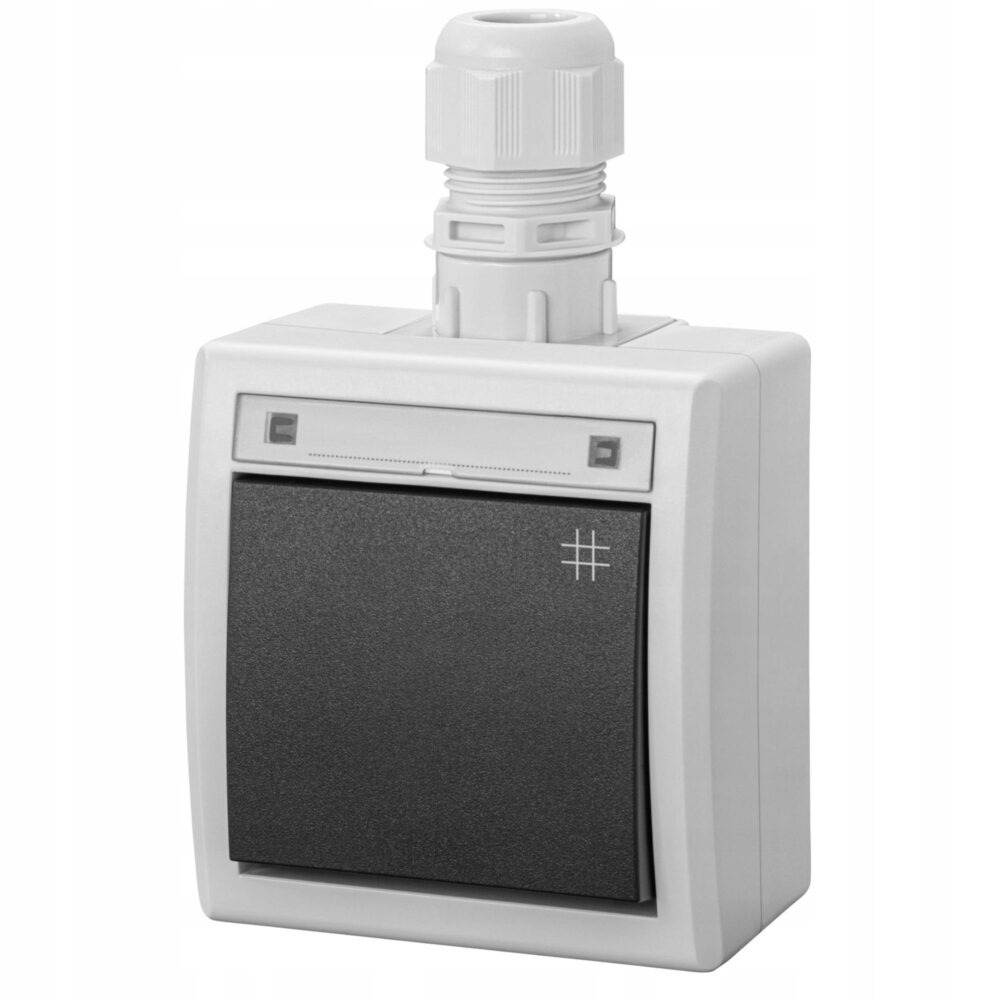 AQUANT 2K CONNECTEUR CROISÉ TBT IP65 GRIS 5006-65