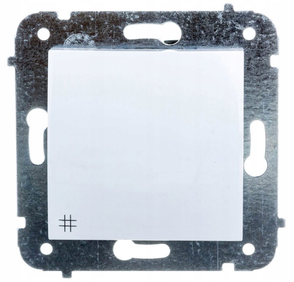 Interrupteur simple Classique Elektro-Plast argenté 1715-10