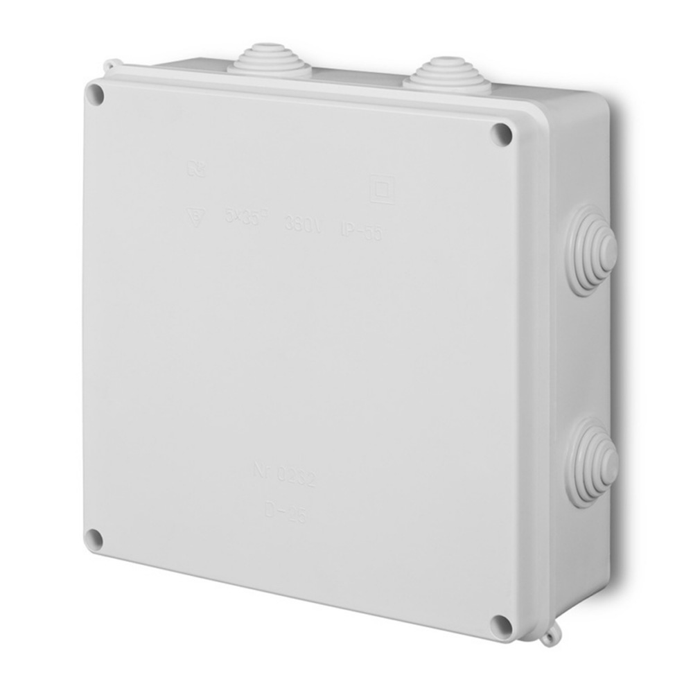 Boîte électrique saillie Elektro-Plast 196 x 196 x 78 mm 0231-00