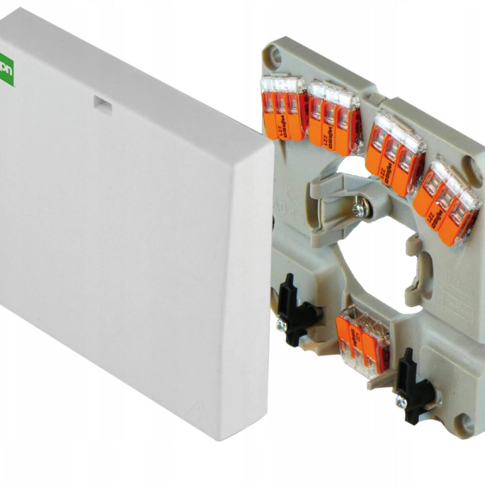 Boîtier électrique en saillie Elektro-Plast Nasielsk 113 x 117 x 22 mm