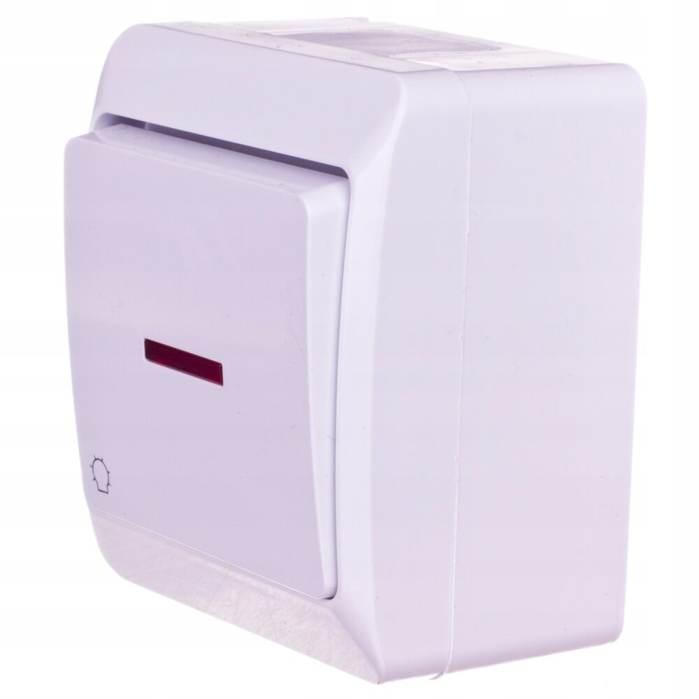 Interrupteur simple Classique Elektro-Plast blanc 0346-02