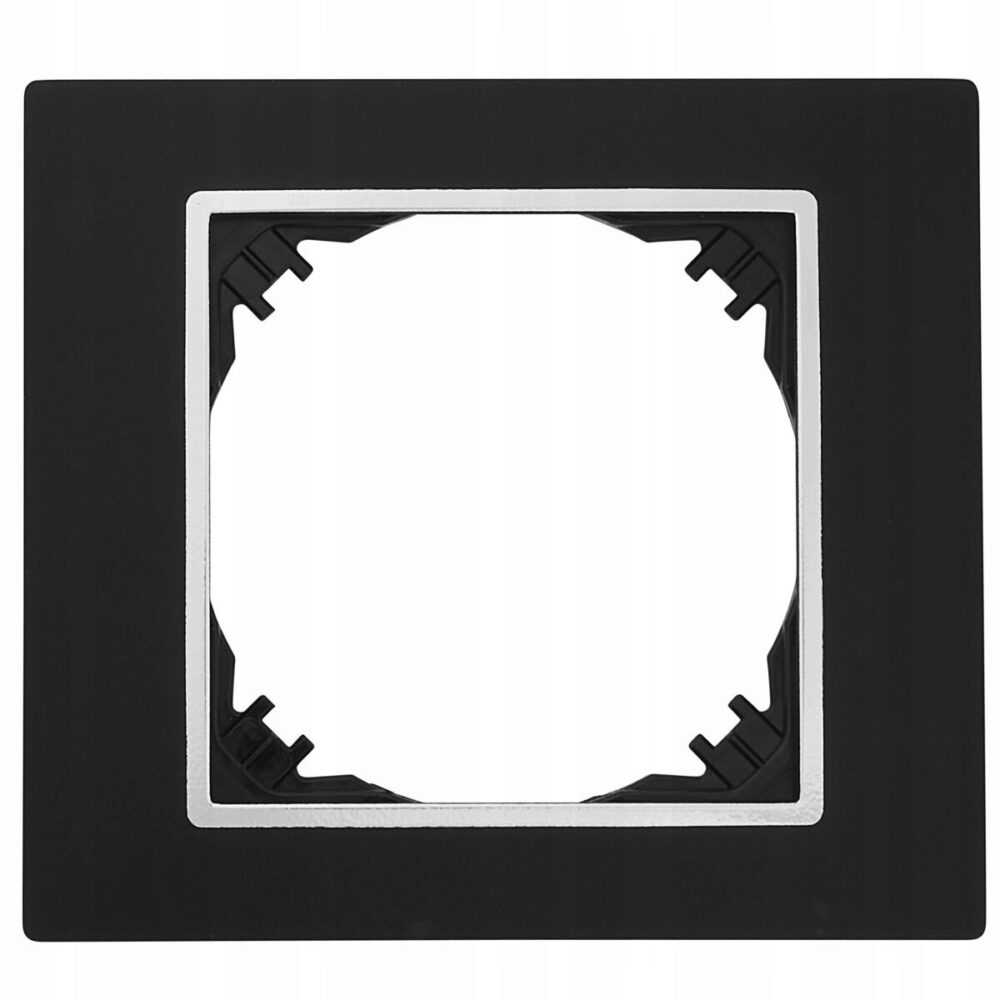 Cadre simple Elektro-Plast noir 3871-46