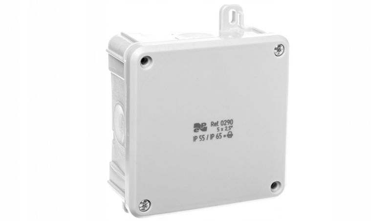 Boîte électrique de surface Elektro-Plast 98 x 98 x 46 mm 0290-41