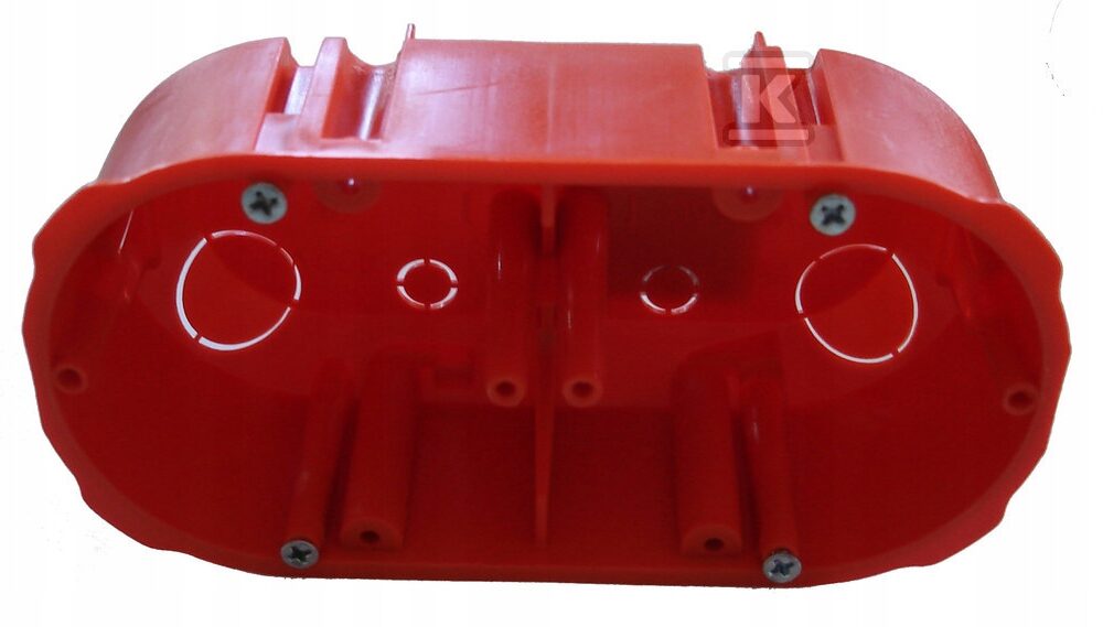 Boîte double avec vis 0210-10 PK-2X60