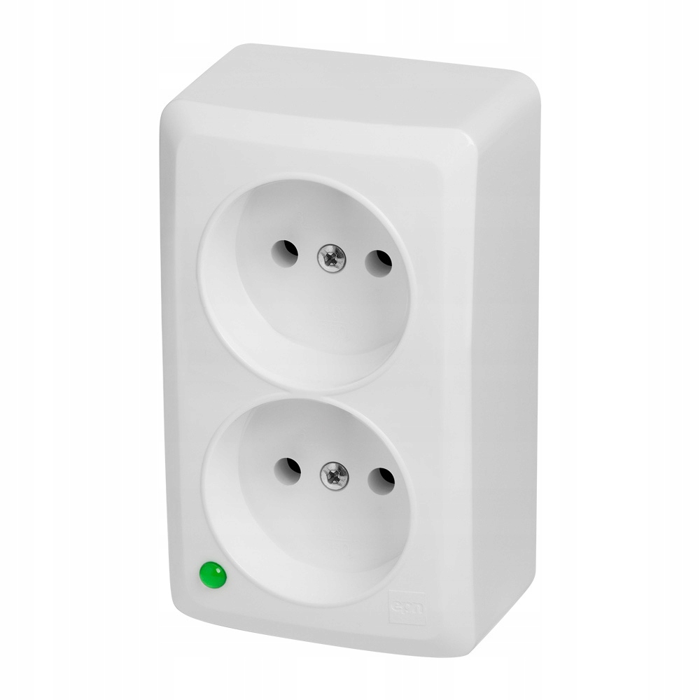 Prise Électrique Étanche Elektro-Plast Nasielsk Blanc 3744-00