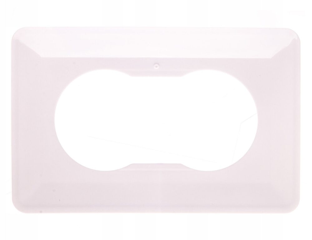 Cadre double Elektro-Plast blanc 2100-20