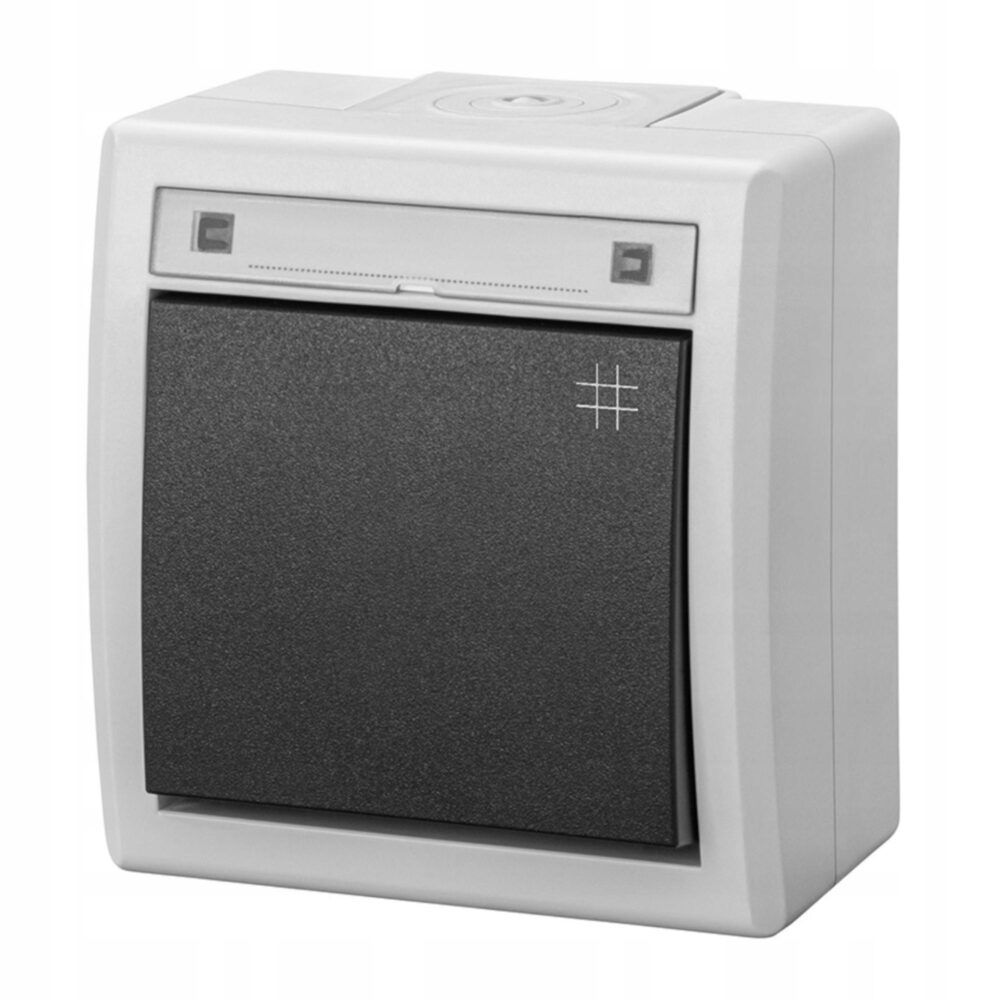 AQUANT 2K CONNECTEUR BOÎTE DE JONCTION CROISÉE B/T IP55 GRIS 5006-10