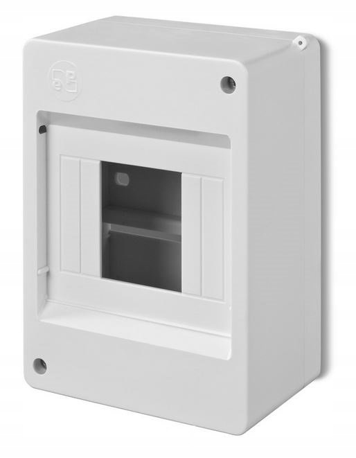 Coffret de distribution modulaire 1×4 n/t IP30 MINI S-4 EP-nt 1/4 EP-LUX 2304-10