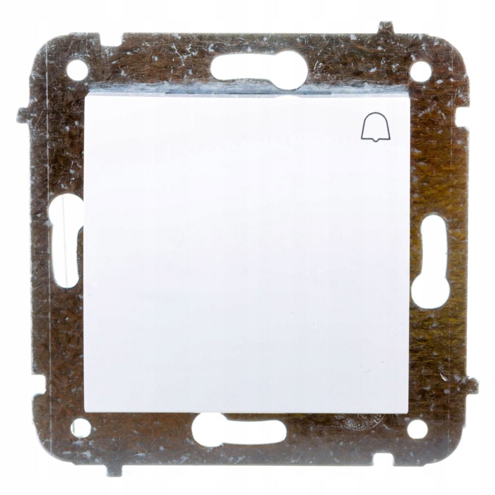 Interrupteur simple Classique, Encastré Elektro Plast blanc 1714-10