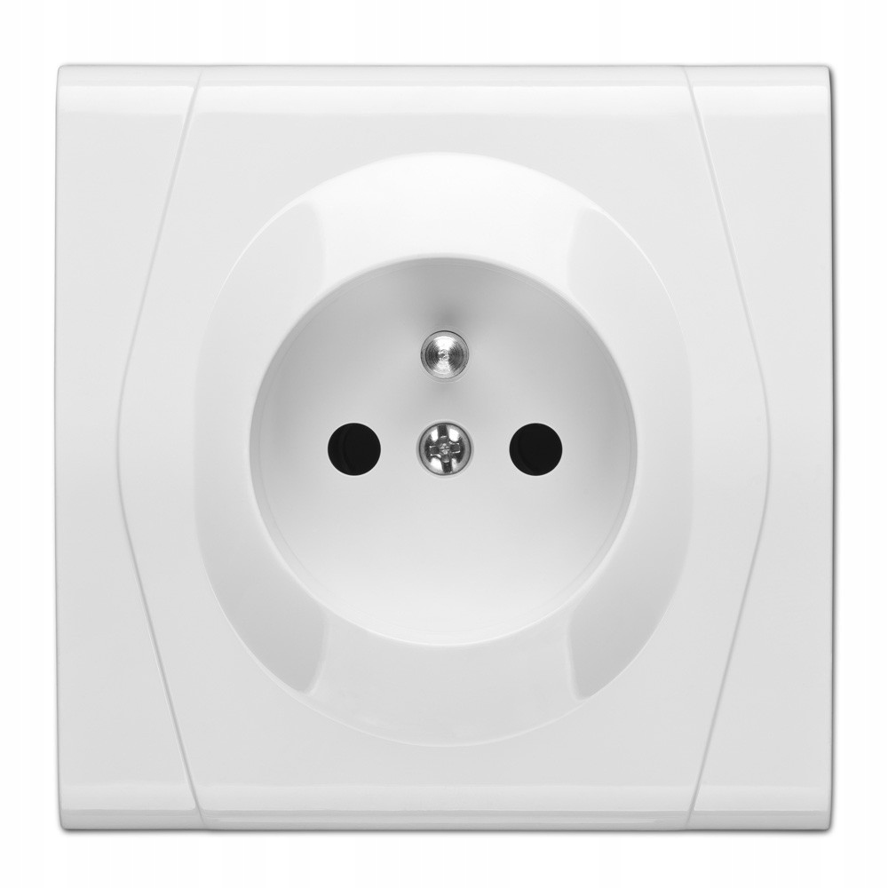Prise Murale Électrique Elektro-Plast Nasielsk Blanche 0871-00