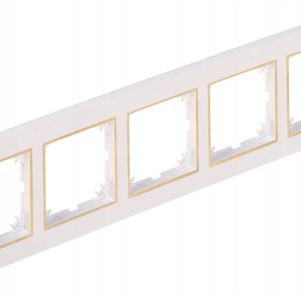 Cadre quintuple Elektro-Plast blanc 4175-27