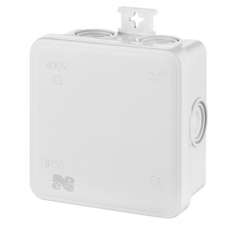 Boîte électrique de surface Elektro-Plast Nasielsk 75 x 75 x 39 mm 0296-00