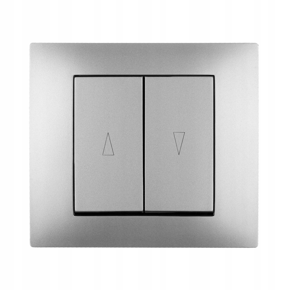 VESTRA connecteur de store sans cadre encastré IP 20 – couleur argent 3816-16