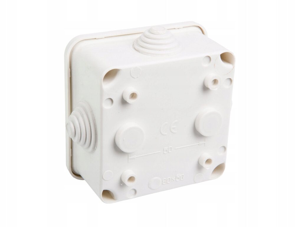 Boîte électrique de surface Elektro-Plast Nasielsk 80 x 80 x 42 mm 0242-00