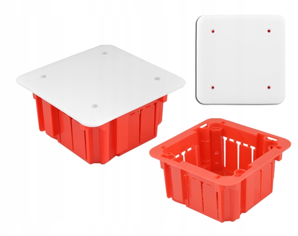 Boîte de dérivation électrique encastrée Elektro-Plast 89 x 89 x 50 mm 0260-01