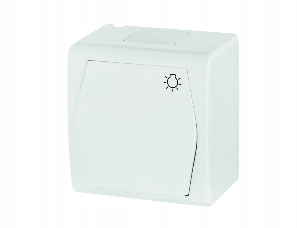 Interrupteur simple Classique Elektro-Plast Nasielsk blanc 1004-00