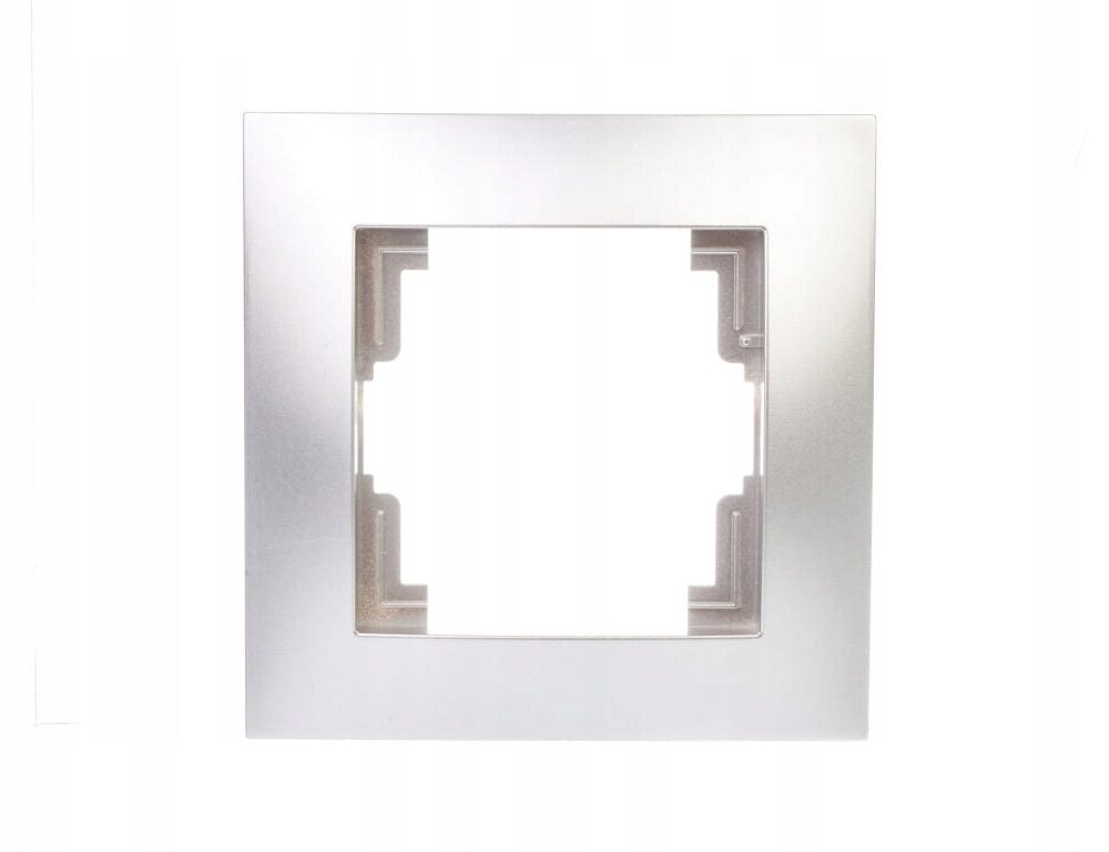 Cadre simple Elektro-Plast argenté 1771-06