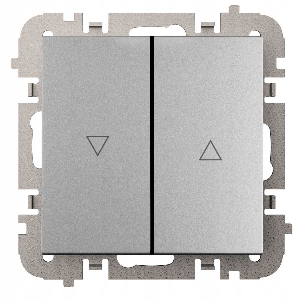 VESTRA connecteur de store sans cadre encastré IP 20 – couleur argent 3816-16