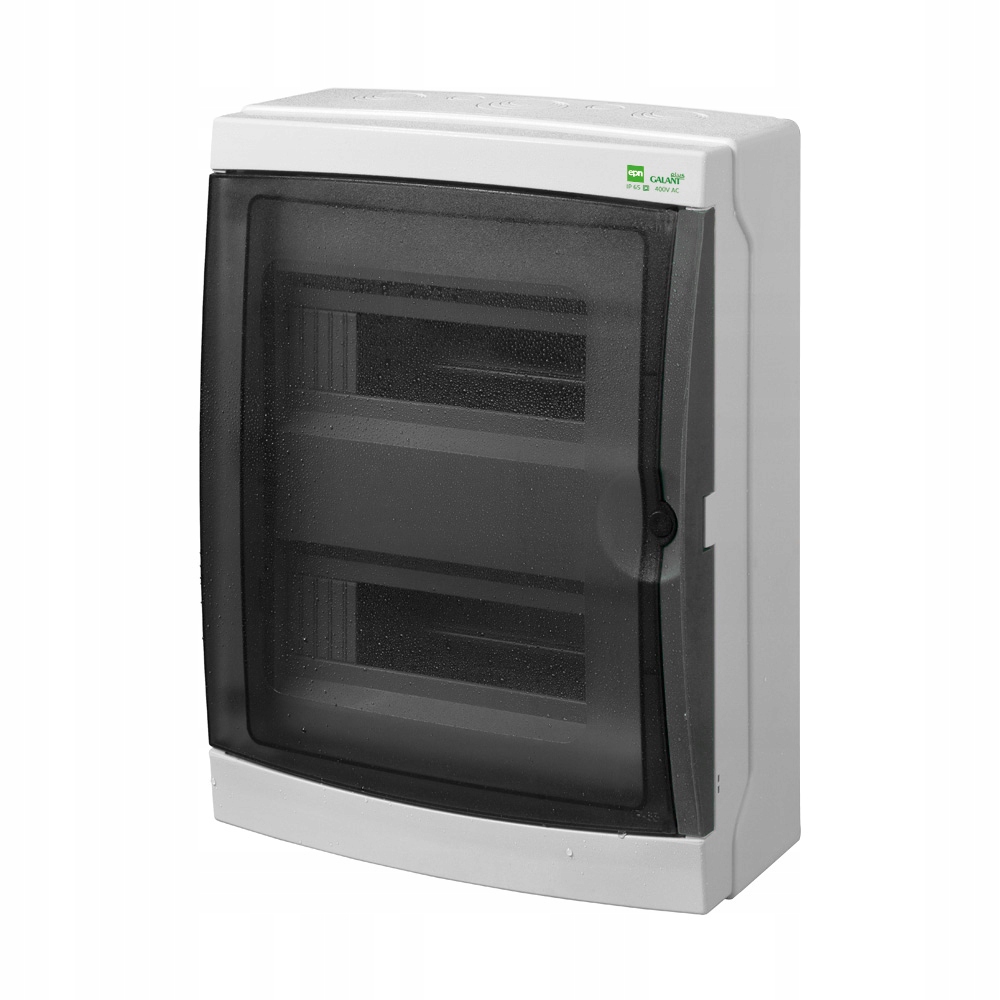 Tableau de répartition modulaire étanche 2×12 GALANT PLUS RN 2/24 (N+PE) IP65