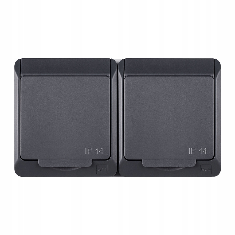 Prise Murale Elektro-Plast Nasielsk Gris 0325-07