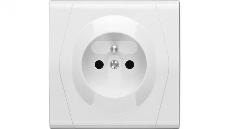 Prise Murale Électrique Elektro-Plast Nasielsk Blanche 0871-00