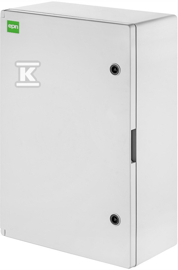 Boîtier en saillie N/T (coffret de distribution) SR7 400x600x200 avec platine métallique