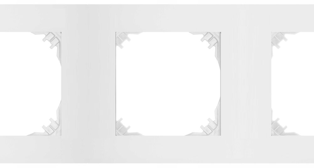 Cadre quintuple SANTRA IP20 – couleur blanc 4175-00
