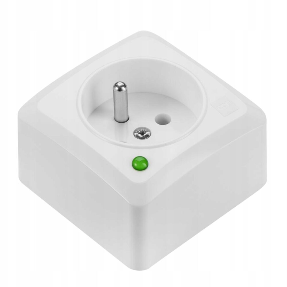 Prise Électrique Murale Elektro-Plast Blanche 3733-00