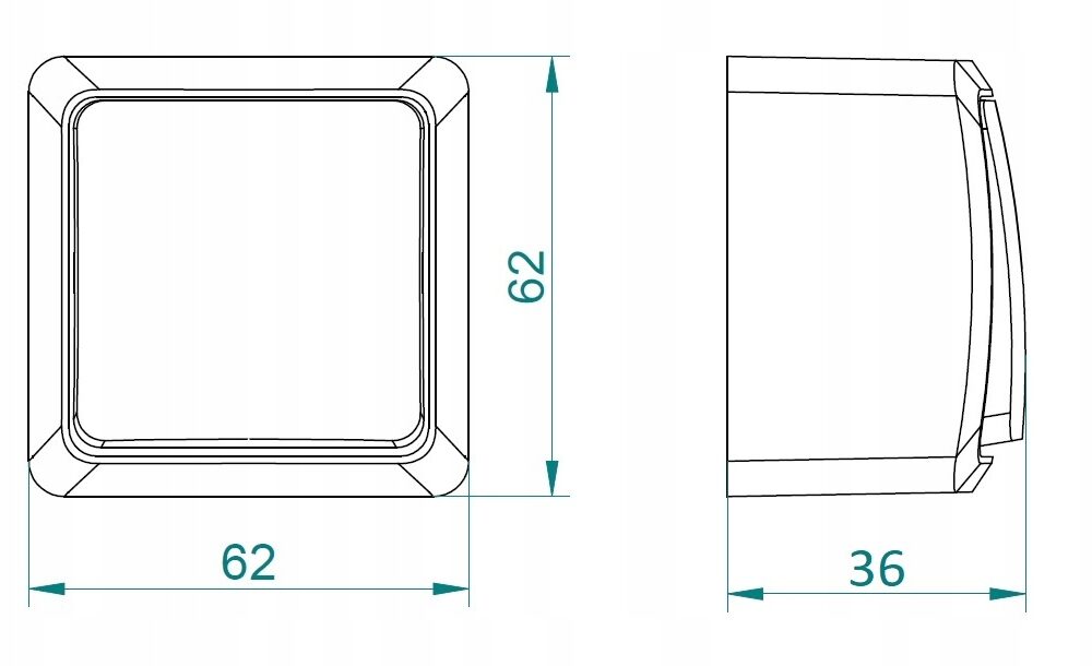 Connecteur d&rsquo;escalier apparent Berg noir 3712-09