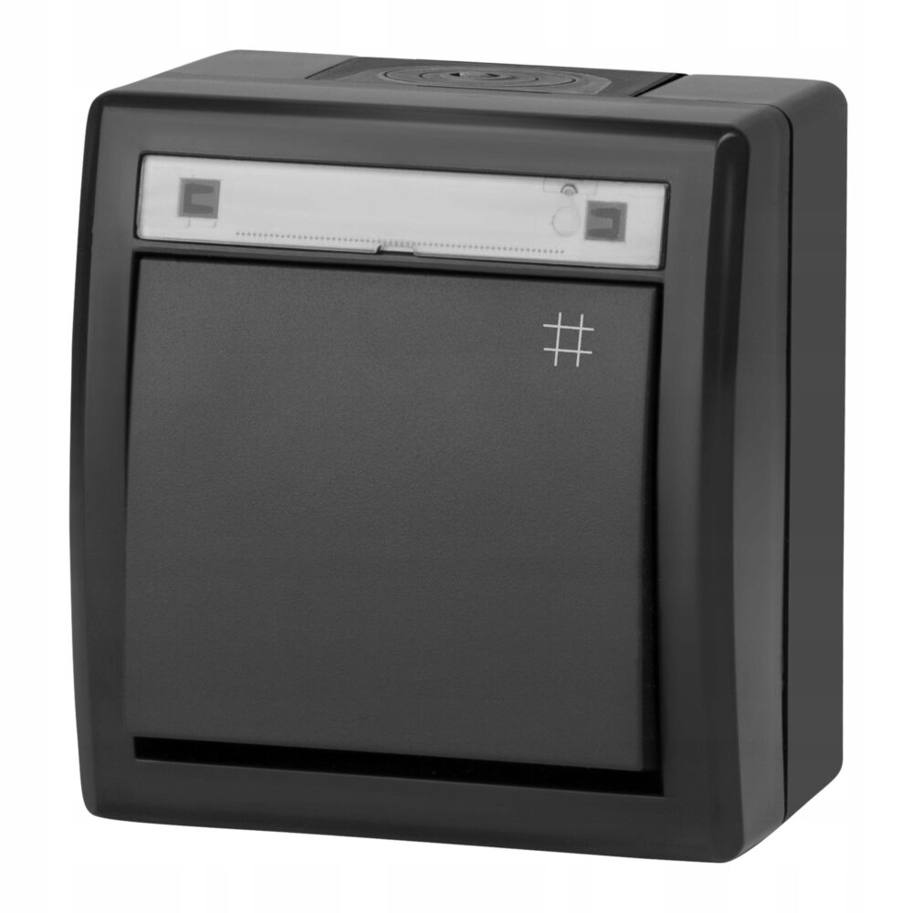 AQUANT 2K CONNECTEUR BOÎTE DE JONCTION CROISÉE B/T IP55 ANTHRACITE 5006-17