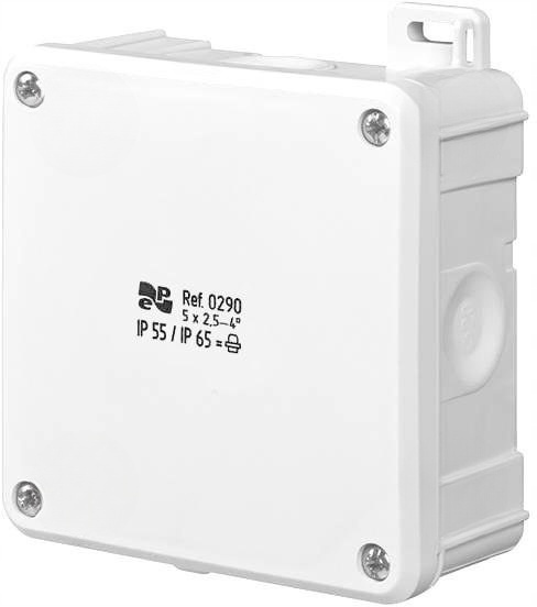 Boîte électrique apparente Elektro-Plast 98 x 98 x 46 mm 0290-00