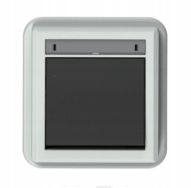 AQUANT 2K Interrupteur simple encastré étanche gris IP55 5001-70