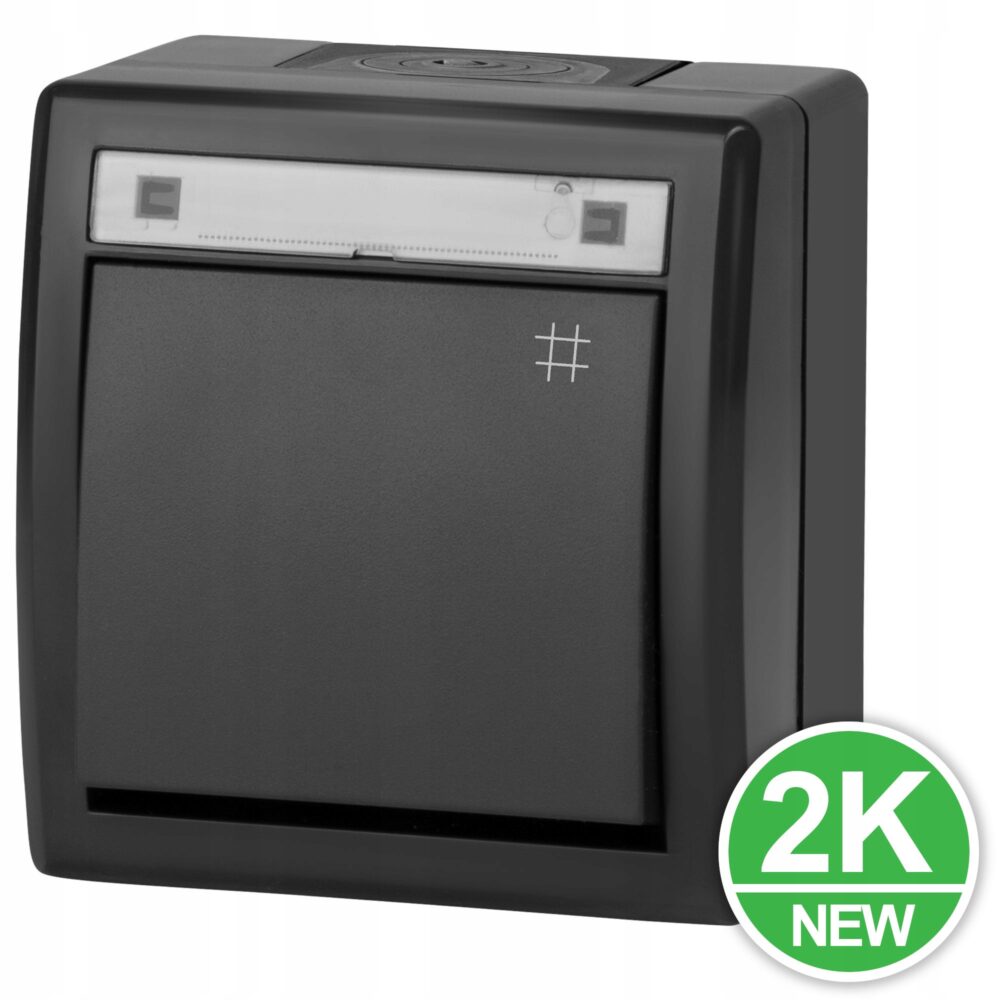 AQUANT 2K CONNECTEUR BOÎTE DE JONCTION CROISÉE B/T IP55 ANTHRACITE 5006-17