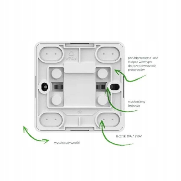 Interrupteur double Classique Berg nuances bronze 3711-05