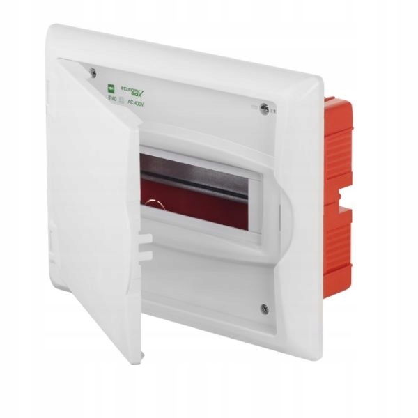 ELEKTRO-PLAST TABLEAU DE DISTRIBUTION RP 1/8 IP40 PORTES BLANCHES ECONOMIC BOX 2512-00