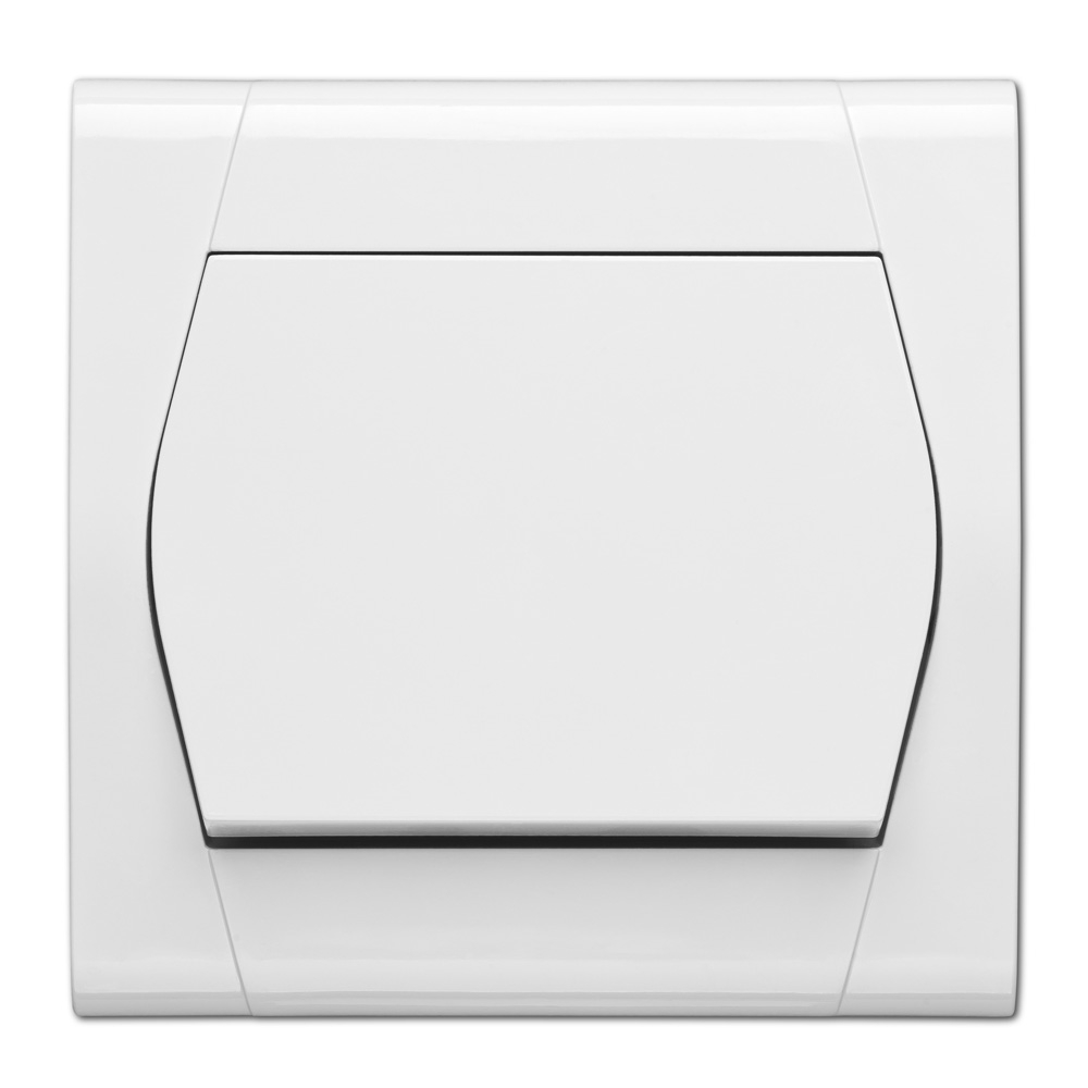 Interrupteur simple Classique Elektro-Plast Nasielsk blanc 085100 0851-00