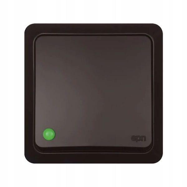 Interrupteur simple Classique Elektro-Plast nuances de bronze 3712-05