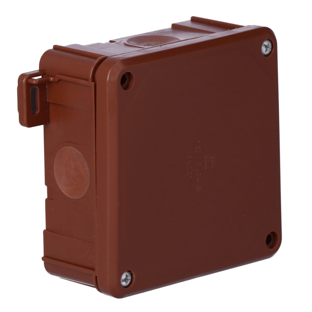 Boîte 2K IP55 / IP65 98x98x46 Marron 0290-06