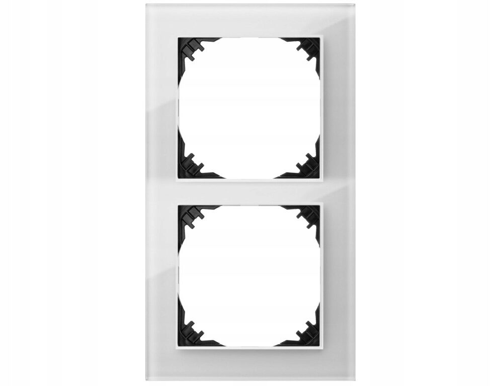 Cadre double Elektro-Plast Nasielsk blanc 3872-62