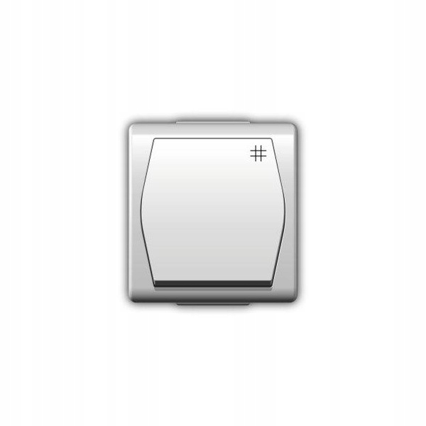 Prise Électrique Étanche HERMES Blanc 1006-00