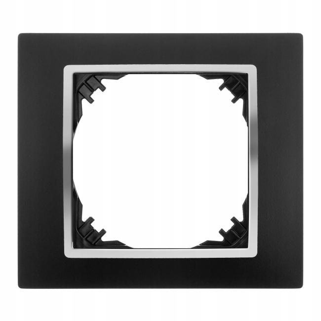 Cadre simple Elektro-Plast noir 3871-46