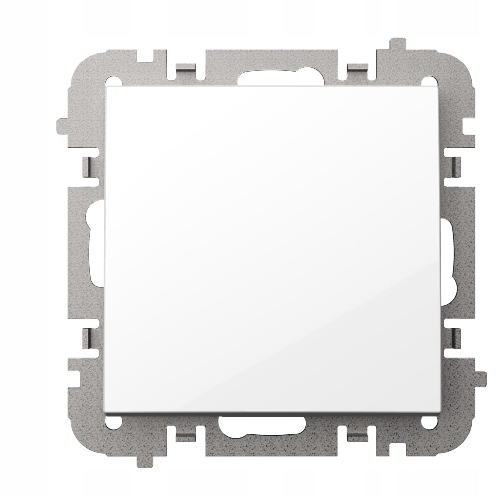 Interrupteur simple Classique, Encastré Elektro-Plast blanc 3810-10