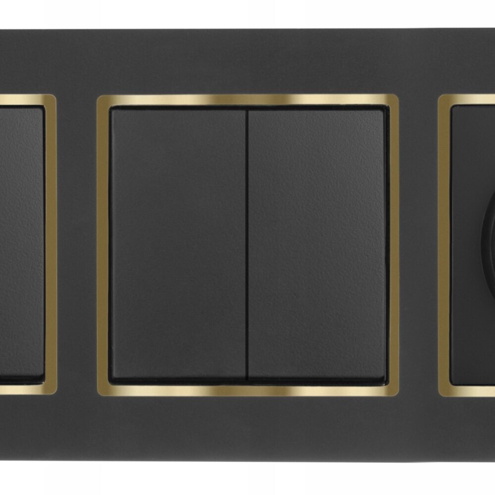 Cadre triple Elektro-Plast Nasielsk blanc 4173-00