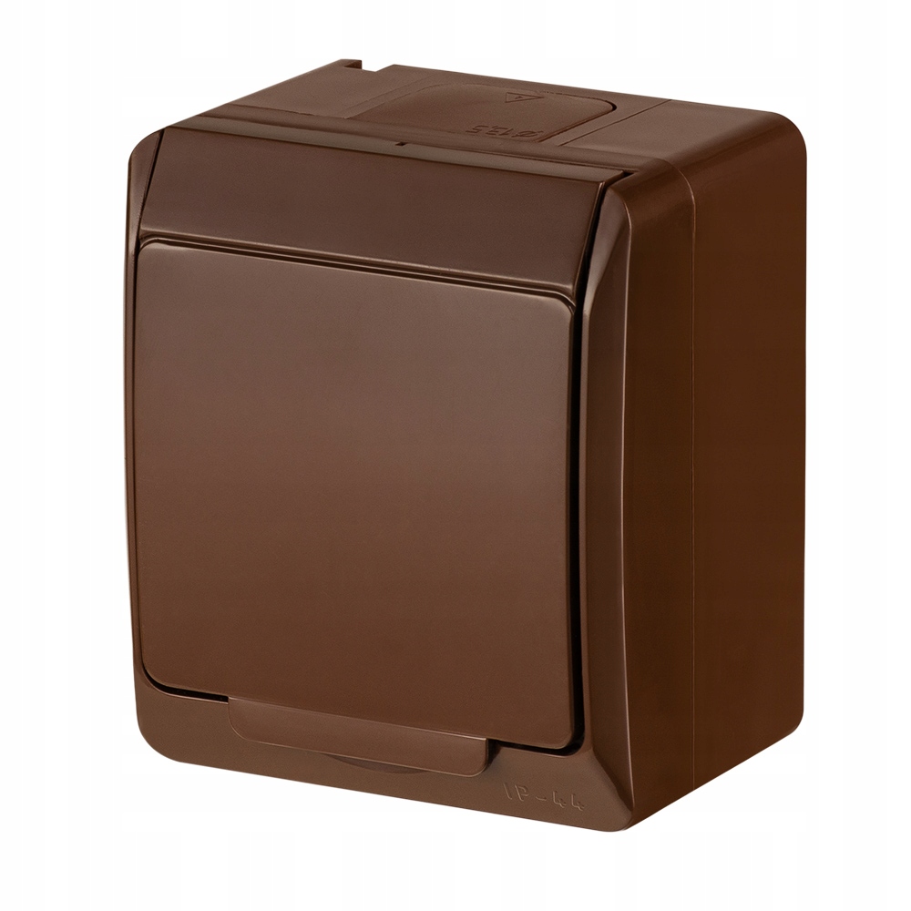 Prise Électrique Étanche Elektro-Plast Nasielsk Marron 0321-06