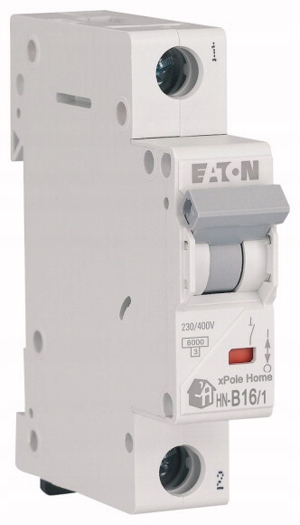 Eaton disjoncteur de surintensité 1 pôle B16A 6kA AC 194821