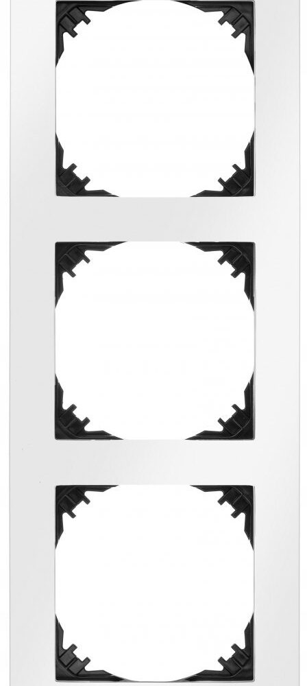 Vestra Cadre triple verre IP20 blanc 3873-62