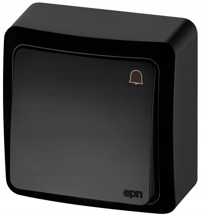 BERG Connecteur sonnette saillie noir 3714-09