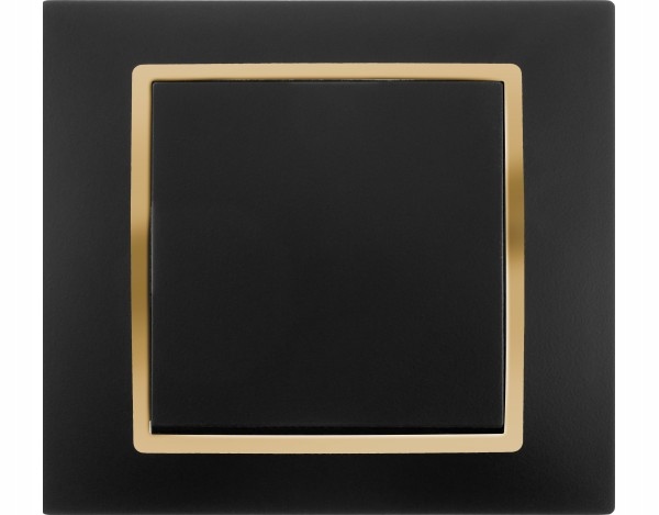 Cadre simple Elektro-Plast Nasielsk noir 3871-47